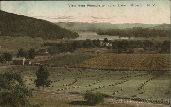 View from Pinnacle to Indian Lake Millerton New York