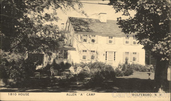 1810 House - Allen A Camp Wolfeboro New Hampshire