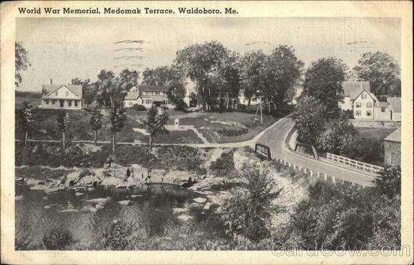 World War Memorial, Medomak Terrace Waldoboro Maine