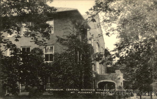 Gymnasium, Central Michigan College of Education Mount Pleasant
