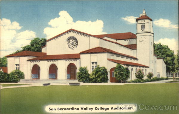 San Bernardino Valley College Auditorium California