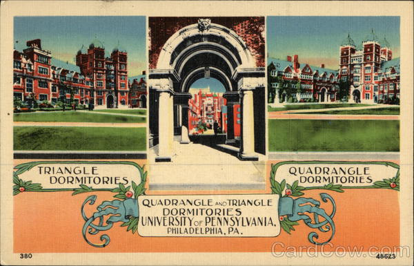 University of Pennsylvania - Quadrangle and Triangle Dormitories Philadelphia