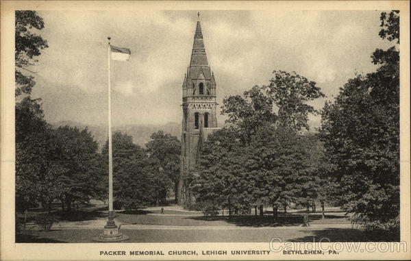Packer Memorial Church, Lehigh University Bethlehem Pennsylvania