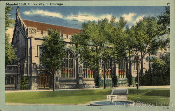 University of Chicago - Mandel Hall Illinois