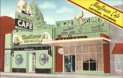 Mayflower Cafe Cheyenne, WY Postcard Postcard Postcard