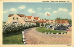 Manchester Country Club New Hampshire Postcard Postcard Postcard