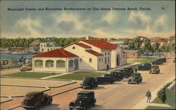 Municipal Casino and Recreation Headquarters on City Island Postcard