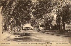 Les Quinconces - Vue de la Route de Blista Postcard