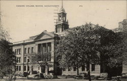 Street View of Simmons College Boston, MA Postcard Postcard Postcard