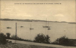 Castine Bay, The Brookvilles and Cape Rozier in the Distance Postcard