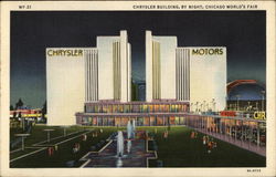 Chrysler Building by Night Postcard