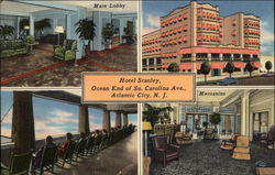 Hotel Stanley - Main Llobby, Veranda, Mezzanine Postcard