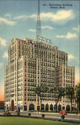 Maccabees Building Detroit, MI Postcard Postcard Postcard