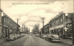 North Washington Street View Postcard