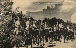 Teela-Wooket -- The Horseback Camps Roxbury, VT Postcard Postcard Postcard