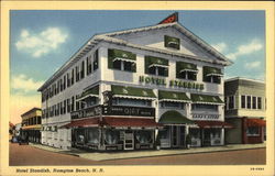 Street View of Hotel Standish Postcard