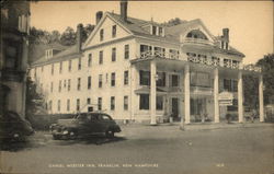 Street View of the Daniel Webster Inn Franklin, NH Postcard Postcard Postcard