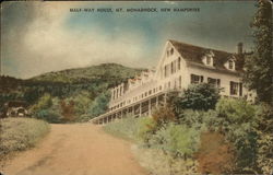 Scenic View of Half-Way House Mount Monadnock, NH Postcard Postcard Postcard