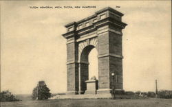 Tilton Memorial Arch Postcard