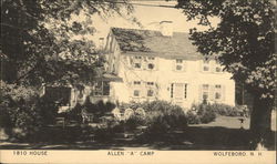 1810 House - Allen "A" Camp Postcard