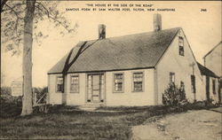 "The House by the Side of the Road", Famous Poem by Sam Walter Ross Postcard
