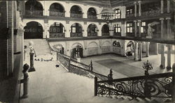 Drexel Institute - Main Stairway Postcard