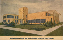 Bob Jones University - Administration Building Greenville, SC Postcard Postcard Postcard