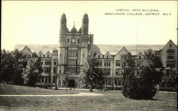 Liberal Arts Building, Marygrove College Postcard