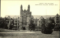 Liberal Arts Building, Marygrove College Detroit, MI Postcard Postcard Postcard