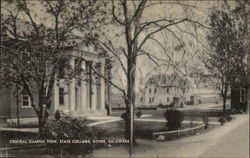 Central Campus View, State College Dover, DE Postcard Postcard Postcard
