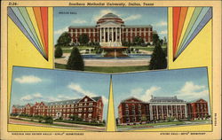 Southern Methodist University Dallas, TX Postcard Postcard Postcard