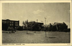 Goshen College Indiana Postcard Postcard Postcard