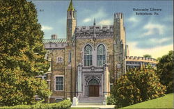 University Library Bethlehem, PA Postcard Postcard Postcard