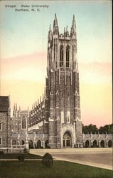 Chapel, Durham University North Carolina Postcard Postcard Postcard