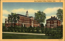 State Teachers College Danbury, CT Postcard Postcard Postcard