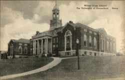 Wilbur Cross Library, The University of Connecticut Storrs, CT Postcard Postcard Postcard