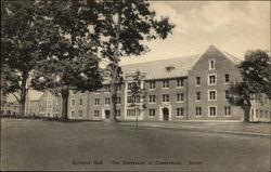 The University of Connecticut - Sprague Hall Postcard