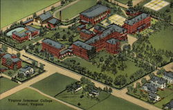 Virginia Intermont College Bristol, VA Postcard Postcard Postcard