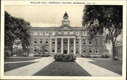 Wallace Hall at Monmouth College Illinois Postcard Postcard Postcard