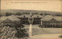 Men's Dormitory, Arkansas Polytechnic College Postcard