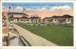 Pomander Walk Apartments, Wrightsville Beach Postcard