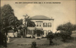 Hill Rest Convalescent Home Postcard