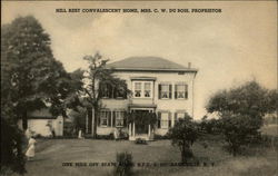 Hill Rest Convalescent Home Postcard