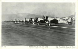Pursuits, P-36A, On Line World War II Postcard Postcard Postcard