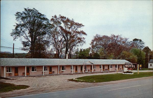 Honeymoon Lodge Motel on Crystal Lake Beulah Michigan
