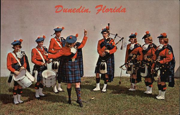 Scottish Bagpipe Band Dunedin Florida Sparky Schumacher