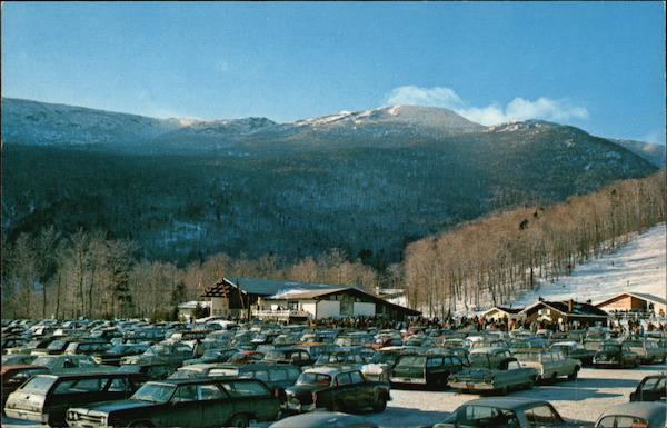 Spruce House and Parking Lot Stowe Vermont