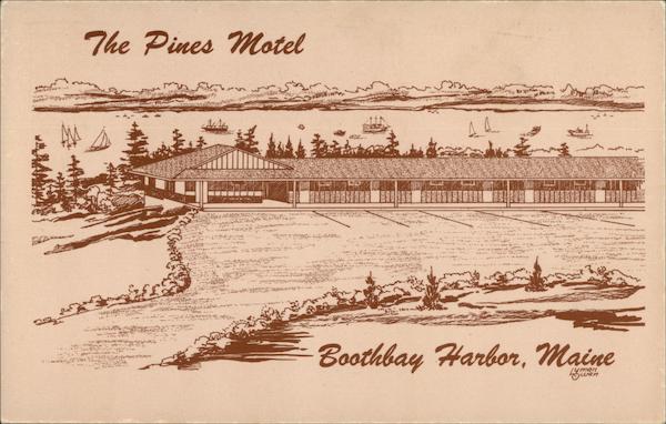 The Pines Motel Boothbay Harbor Maine