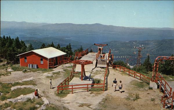 Lake Winnipesaukee from Gunstock Mountain Gilford New Hampshire