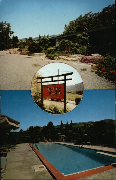 Valley Lodge Resort Motel Carmel Valley California